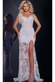 Long Prom Dress: Jovani 43184 - Lilac / Apparel & Accessories > Clothing > Dresses