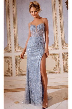 Long Prom Dress: Jovani 43187