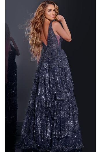 Long Prom Dress: Jovani 43198 - Prom