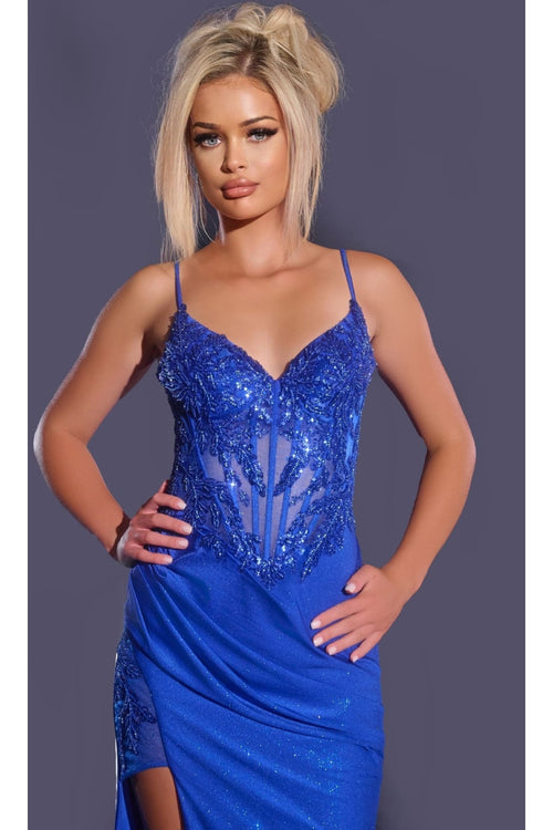 Long Prom Dress: Jovani 43283 - Apparel & Accessories > Clothing > Dresses