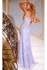 Long Prom Dress: Jovani 43590 - Prom