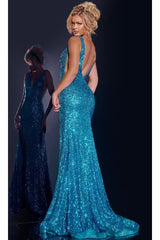 Long Prom Dress: Jovani 43725 - Prom