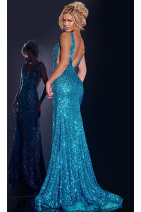 Long Prom Dress: Jovani 43725 - Prom