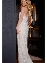 Long Prom Dress: Jovani 43754