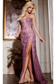 Long Prom Dress: Jovani 43766 - Lavender / Prom