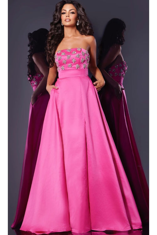 Long Prom Dress: Jovani 43822 - Prom