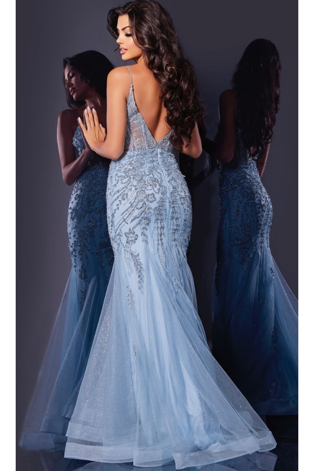 Long Prom Dress: Jovani 43845 - Prom