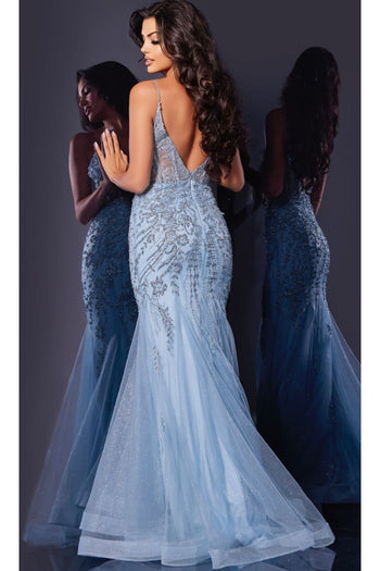 Long Prom Dress: Jovani 43845 - Prom