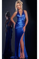 Long Prom Dress: Jovani 43853 - Royal / 00 - Apparel & Accessories > Clothing > Dresses
