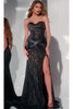 Long Prom Dress: Jovani 43859 - Black / Prom