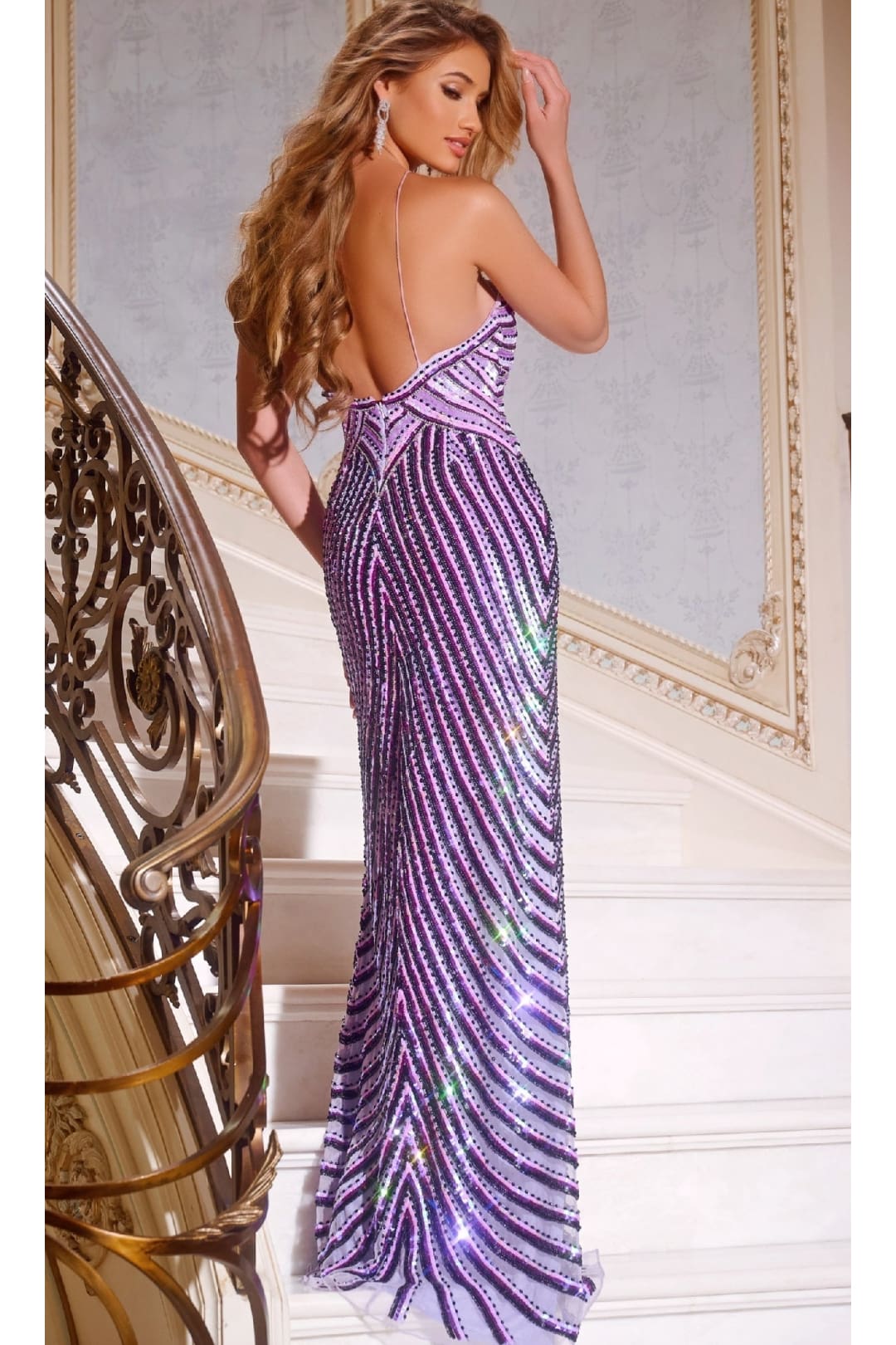 Long Prom Dress: Jovani 43925 - Prom