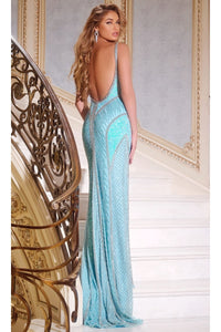 Long Prom Dress: Jovani 43930 - Prom