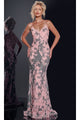 Long Prom Dress: Jovani 44033 - Multi / 00 - Apparel & Accessories > Clothing > Dresses