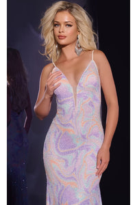 Long Prom Dress: Jovani 44074 - Prom