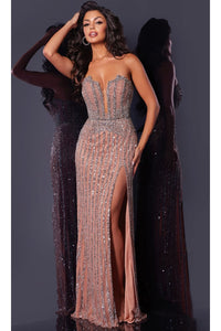 Long Prom Dress: Jovani 44330 - Prom