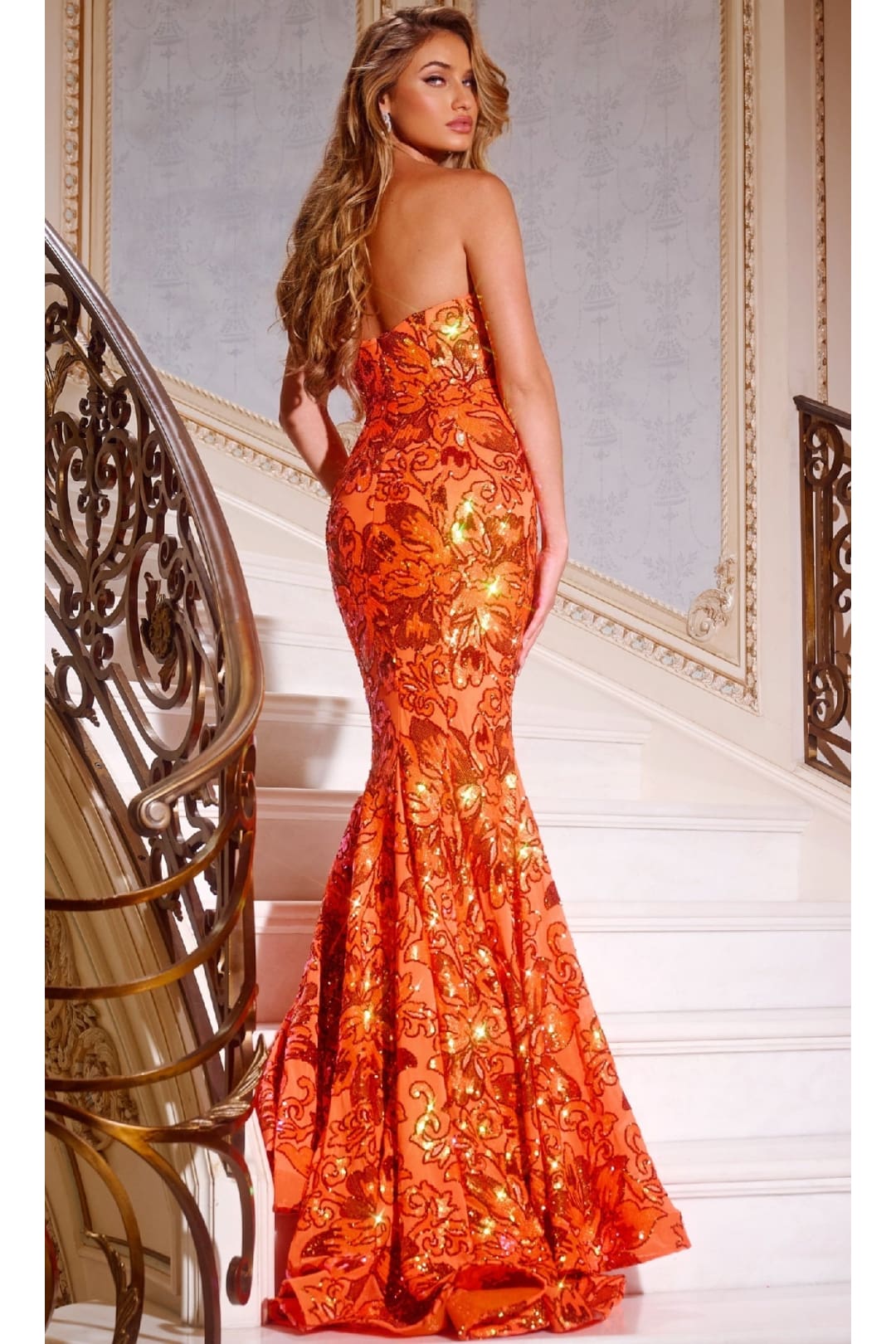 Long Prom Dress: Jovani 44340 - Apparel & Accessories > Clothing > Dresses