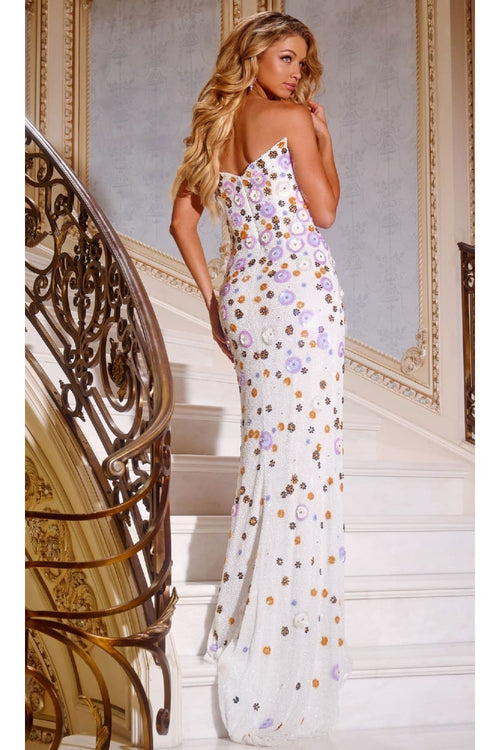 Long Prom Dress: Jovani 44507 - Apparel & Accessories > Clothing > Dresses