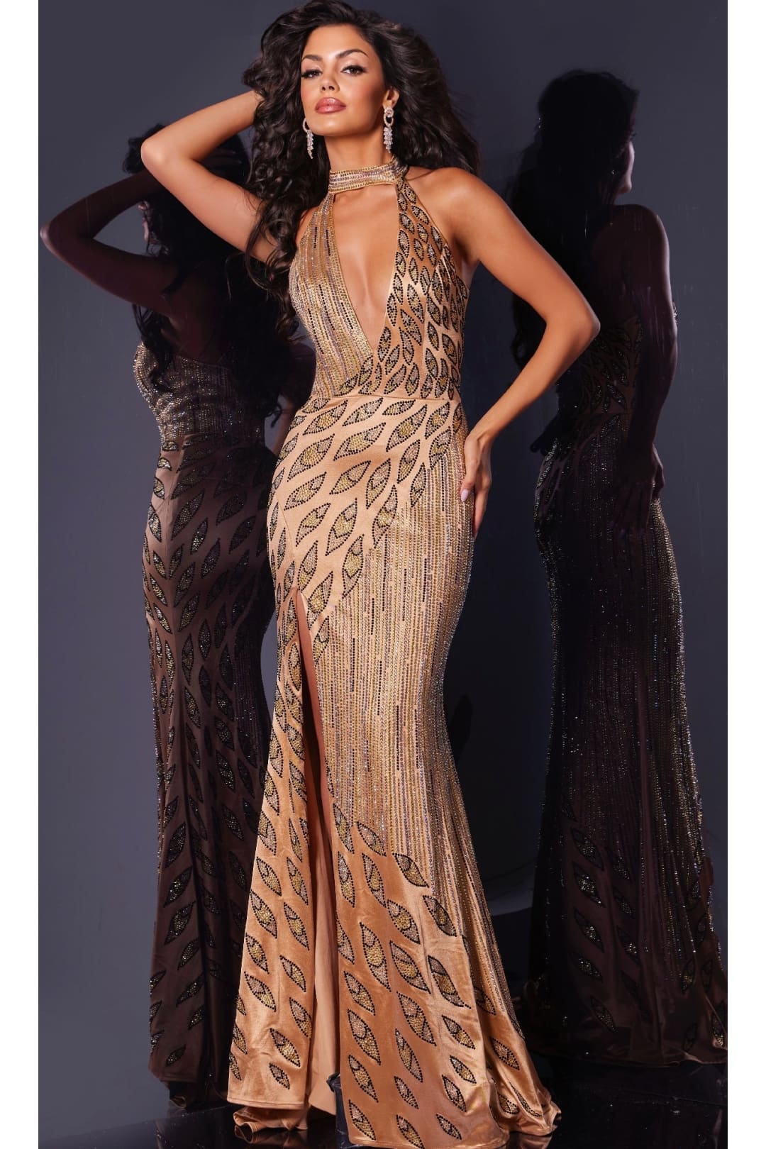 Long Prom Dress: Jovani 44584 - Prom