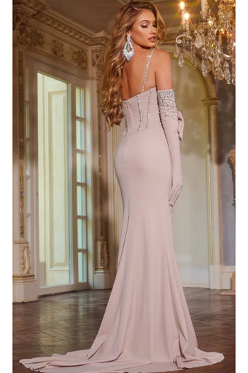 Long Prom Dress: Jovani D5016 - Prom