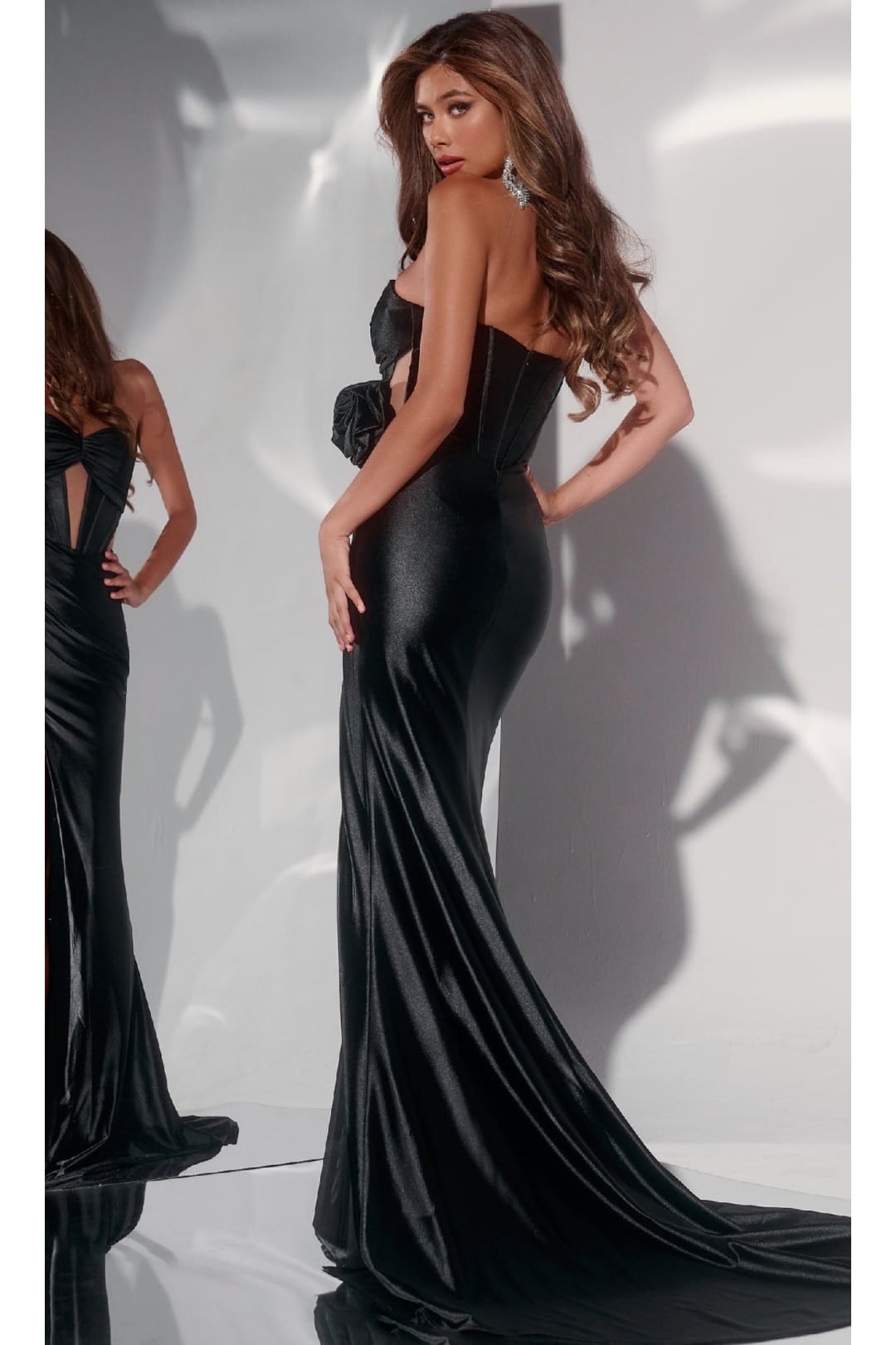 Long Prom Dress: Jovani D5019 - Prom