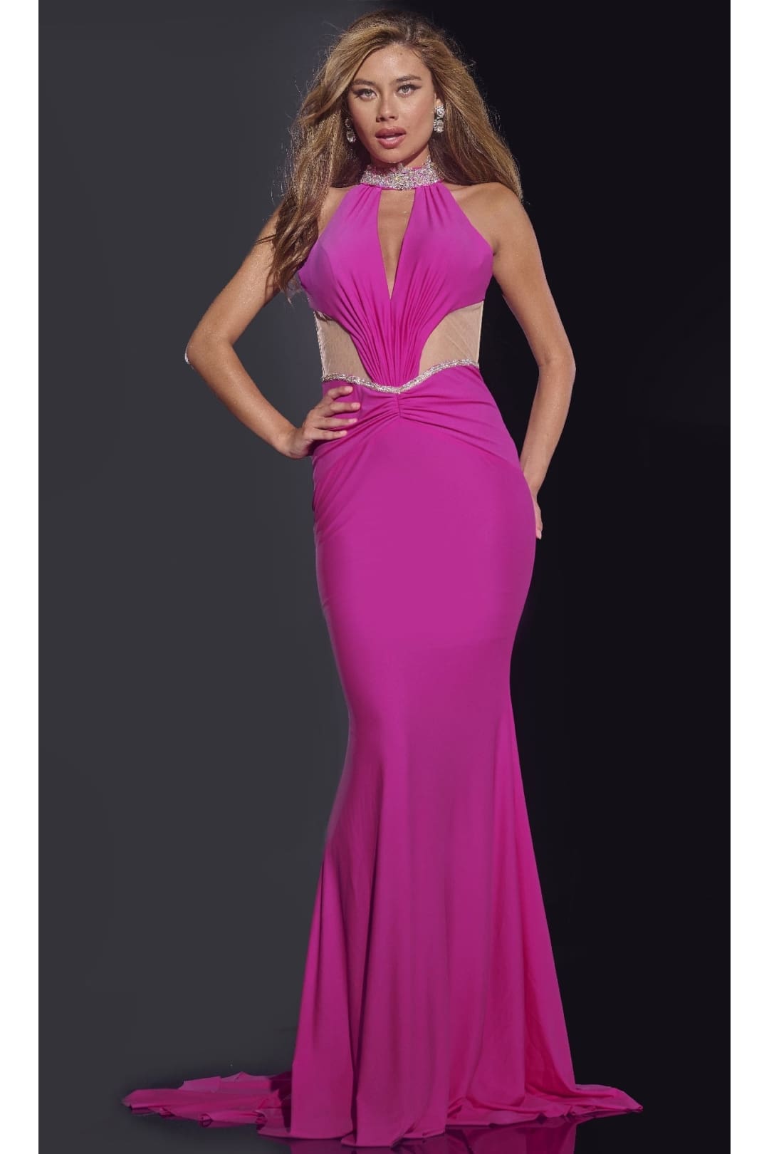 Long Prom Dress: Jovani D5022 - Apparel & Accessories > Clothing > Dresses