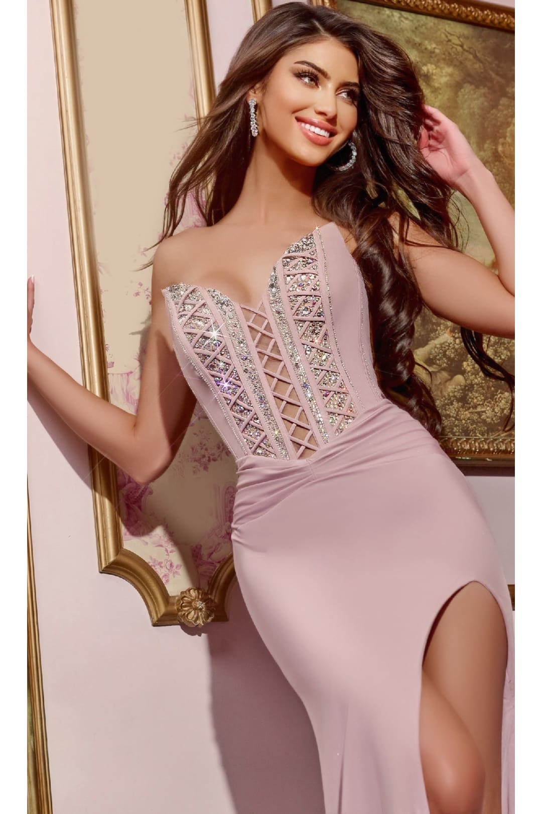 Long Prom Dress: Jovani D5035 - Apparel & Accessories > Clothing > Dresses