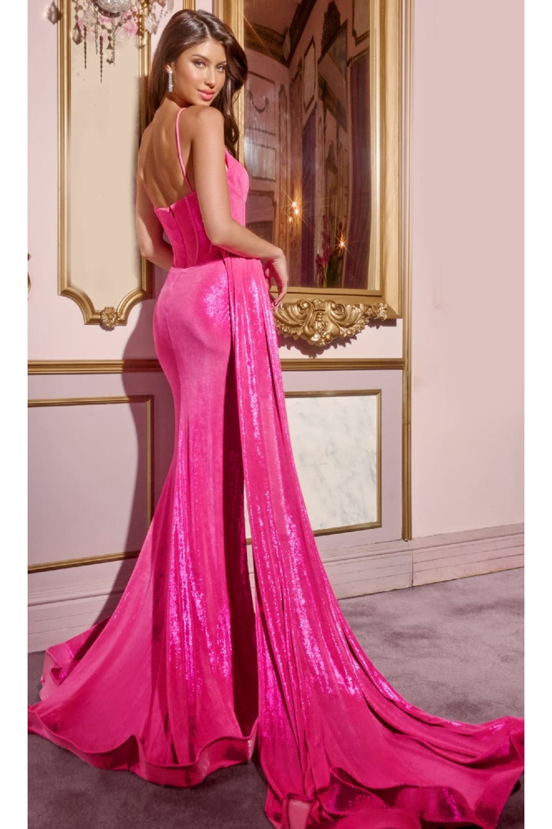 Long Prom Dress: Jovani D5045 - Apparel & Accessories > Clothing > Dresses