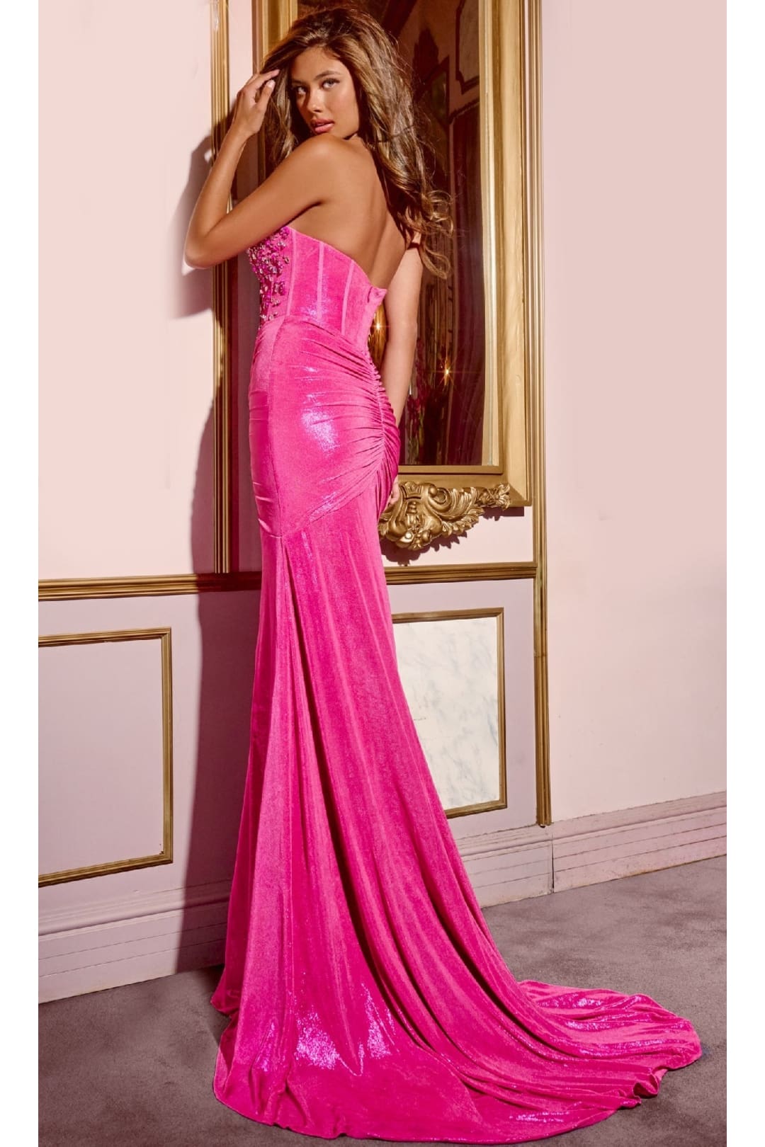 Long Prom Dress: Jovani D5055 - Apparel & Accessories > Clothing > Dresses