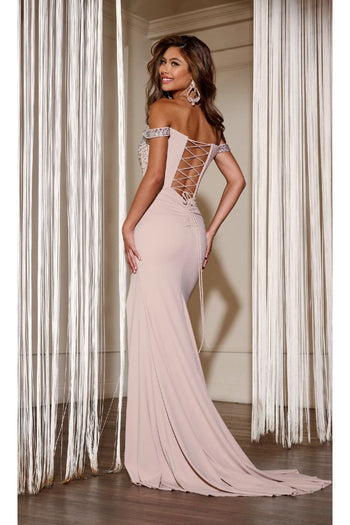 Long Prom Dress: Jovani D5064 - Apparel & Accessories > Clothing > Dresses