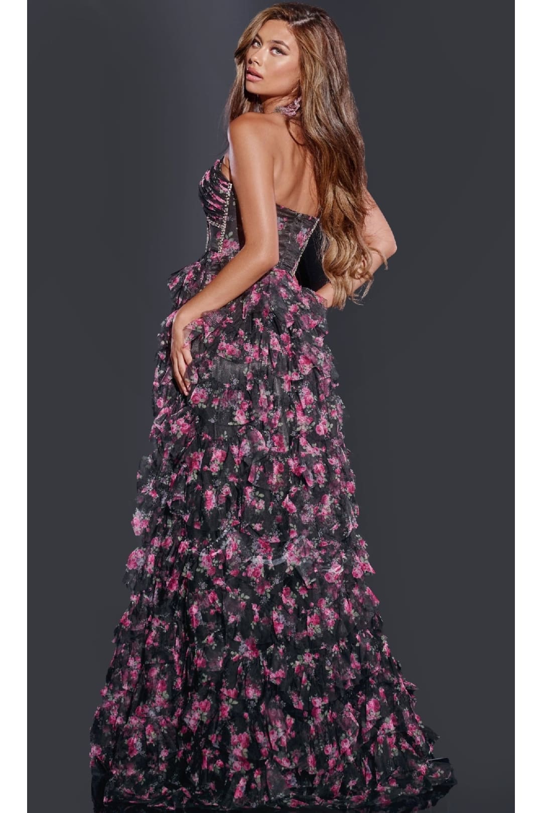Long Prom Dress: Jovani D5065 - Prom