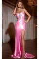 Long Prom Dress: Jovani D5073 - Pink / Apparel & Accessories > Clothing > Dresses