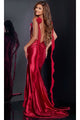 Long Prom Dress: Jovani D5078 - Red / 00 - Apparel & Accessories > Clothing > Dresses