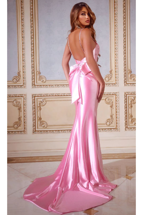 Long Prom Dress: Jovani D5098 - Prom