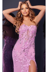 Long Prom Dress: Jovani D5107 - Prom