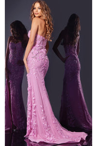 Long Prom Dress: Jovani D5107 - Prom