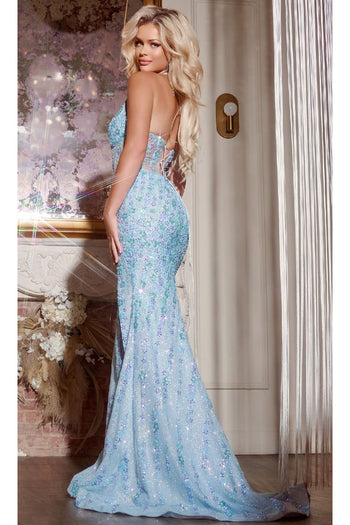 Long Prom Dress: Jovani D5301 - Apparel & Accessories > Clothing > Dresses