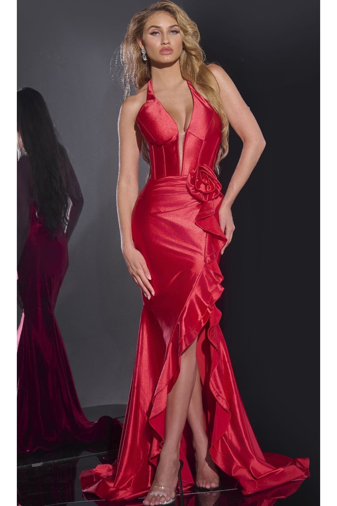 Long Prom Dress: Jovani D5306 - Prom
