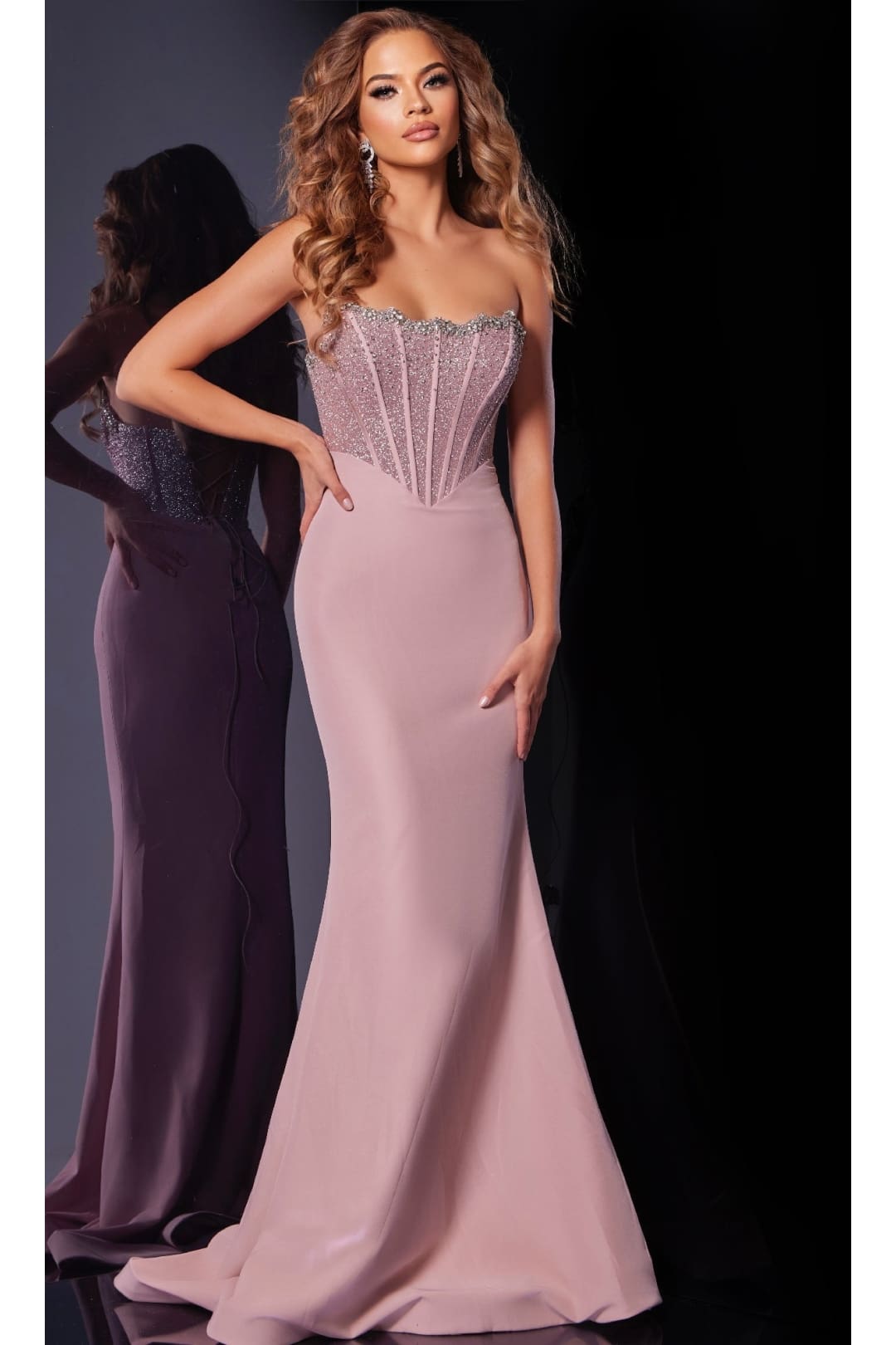 Long Prom Dress: Jovani D5310 - Apparel & Accessories > Clothing > Dresses