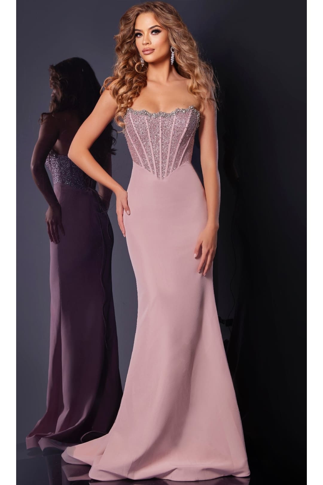 Long Prom Dress: Jovani D5310 - Apparel & Accessories > Clothing > Dresses