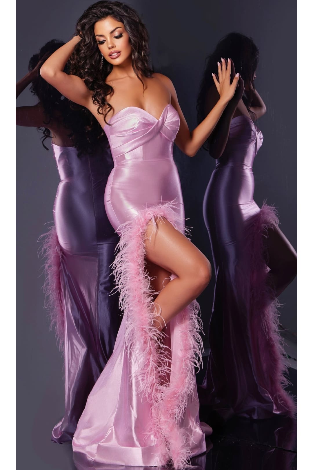 Long Prom Dress: Jovani D5314 - Prom