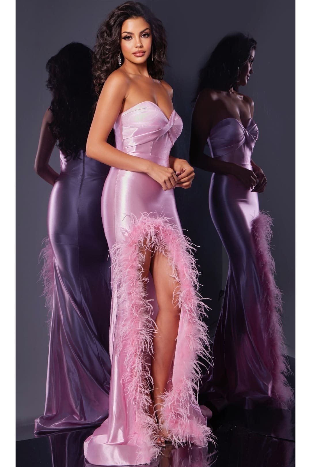 Long Prom Dress: Jovani D5314 - Prom