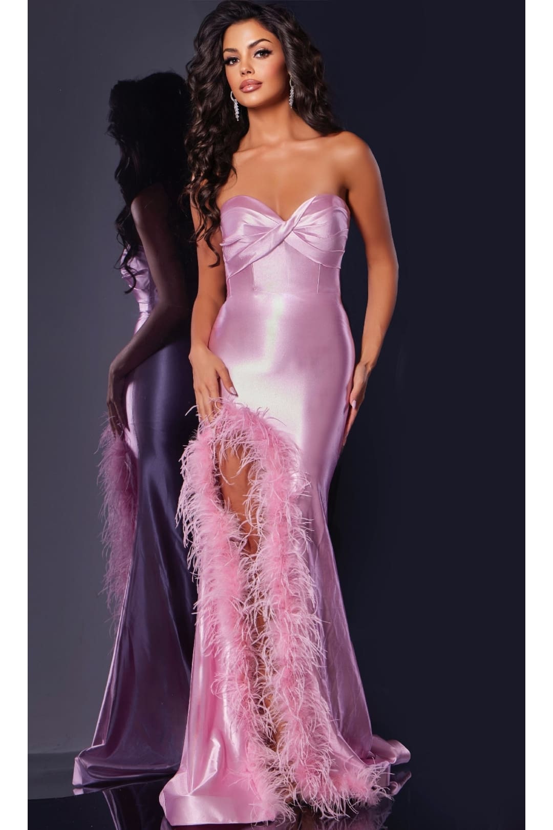 Long Prom Dress: Jovani D5314 - Prom