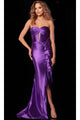 Long Prom Dress: Jovani D5318 - Purple / Prom