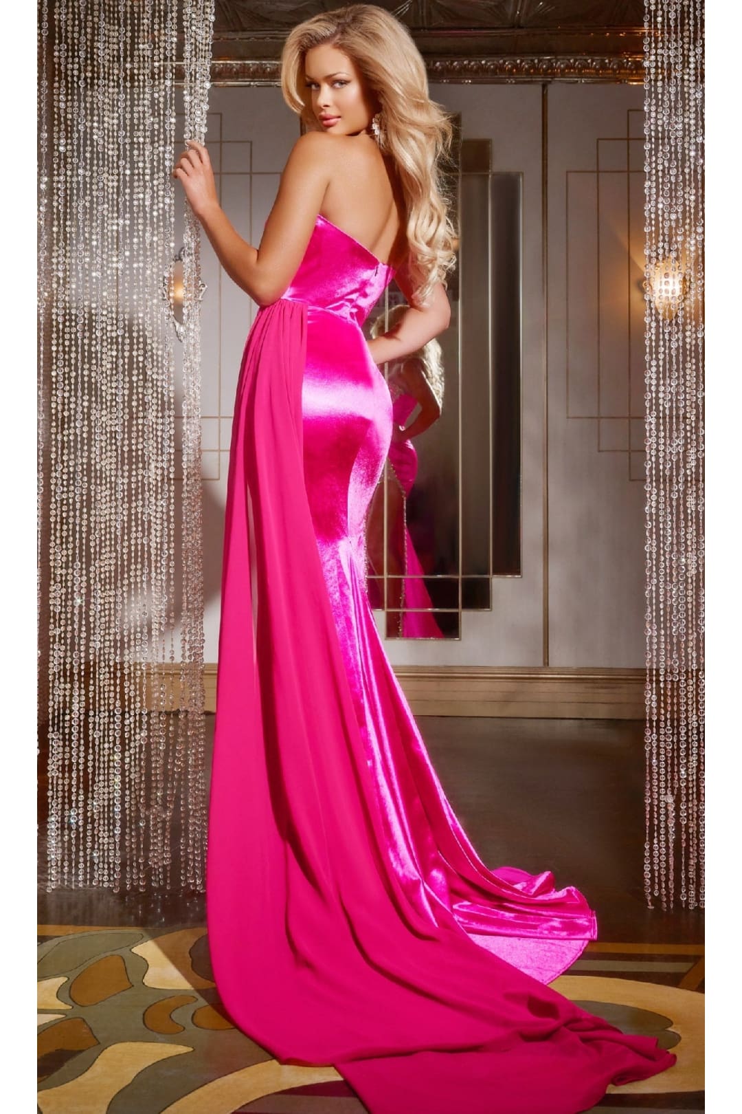 Long Prom Dress: Jovani D5408 - Apparel & Accessories > Clothing > Dresses
