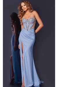 Long Prom Dress: Jovani D5414 - Prom