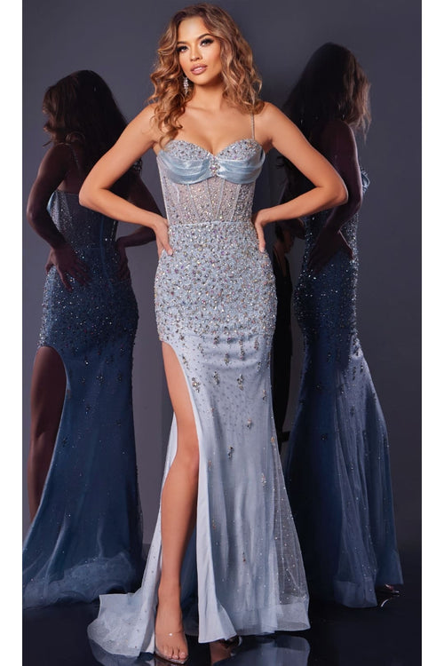 Long Prom Dress: Jovani D5500 - Apparel & Accessories > Clothing > Dresses