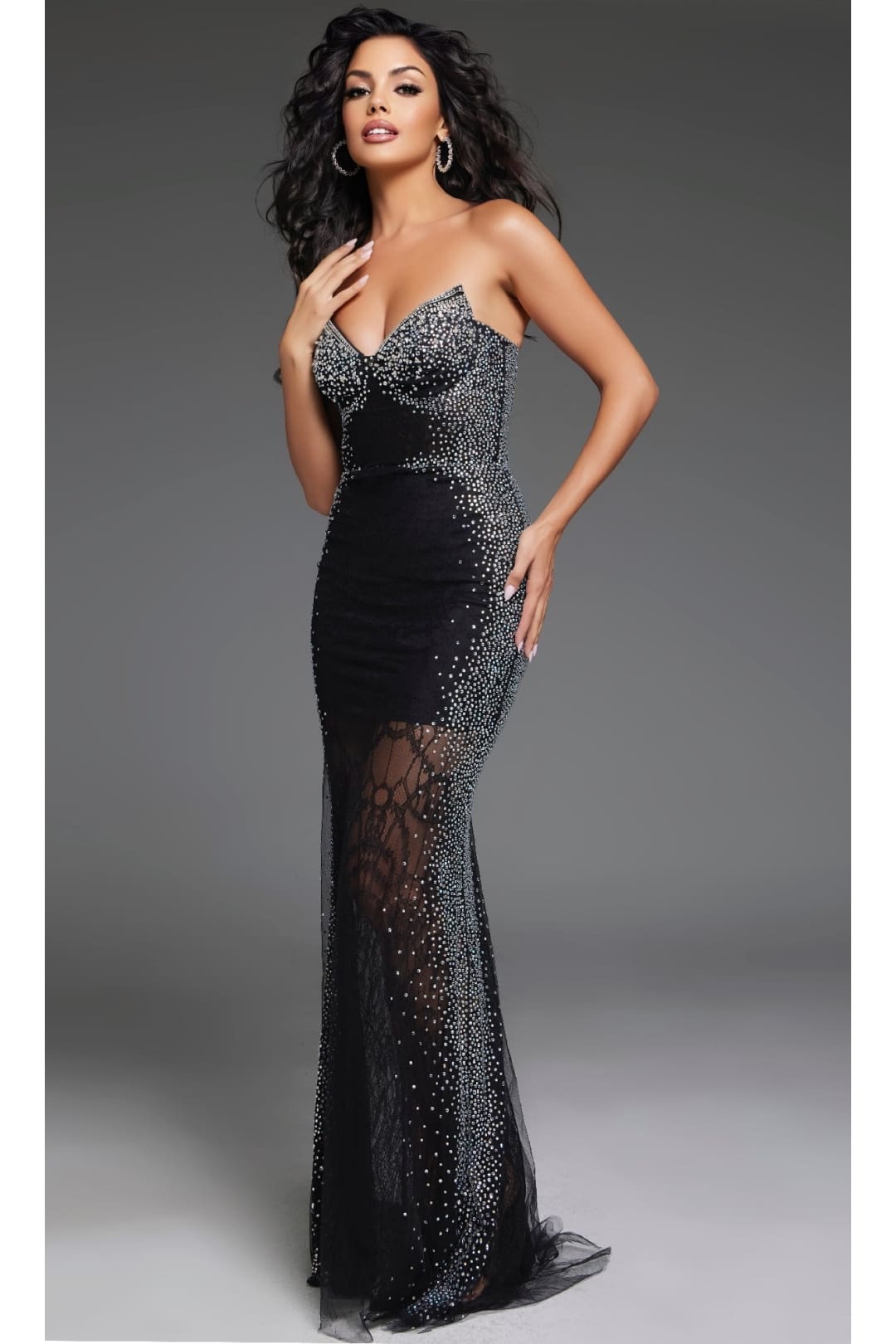 Long Prom Dress: Jovani D5503 - Apparel & Accessories > Clothing > Dresses