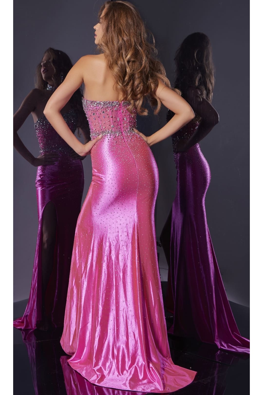 Long Prom Dress: Jovani D5504 - Apparel & Accessories > Clothing > Dresses