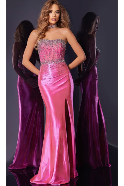 Long Prom Dress: Jovani D5504 - Apparel & Accessories > Clothing > Dresses