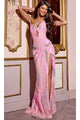 Long Prom Dress: Jovani D5715 - Pink / Apparel & Accessories > Clothing > Dresses